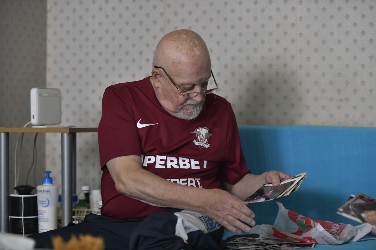 Ioan „Mache” Mihai, primul șef de galerie al Rapid