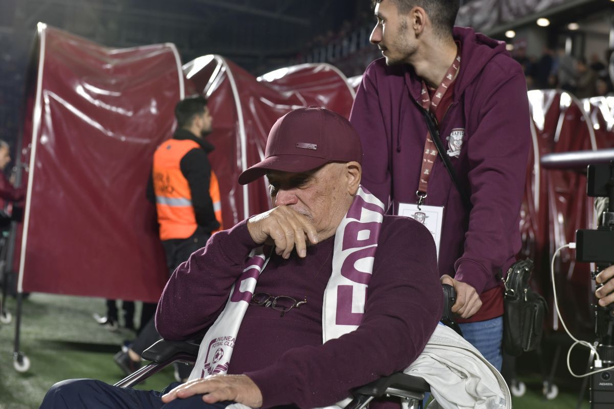 Ioan „Mache” Mihai, primul șef de galerie al Rapid