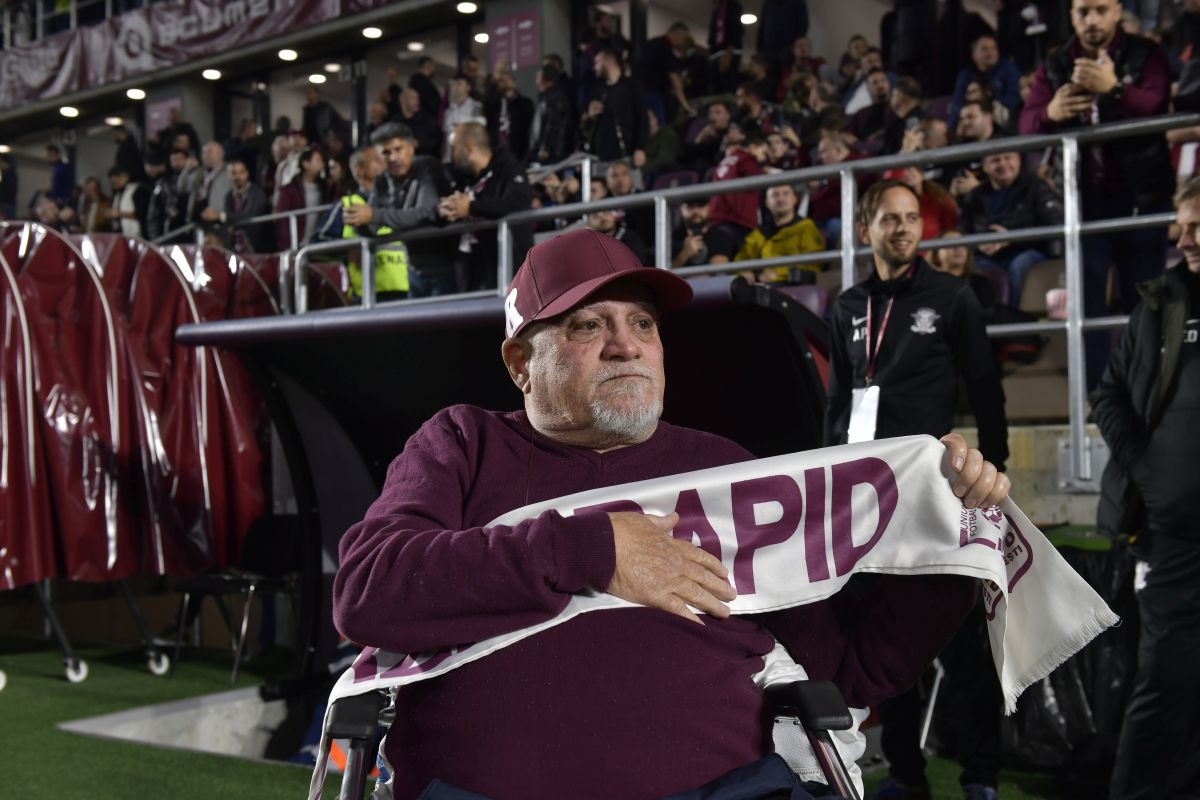 Ioan „Mache” Mihai, primul șef de galerie al Rapid