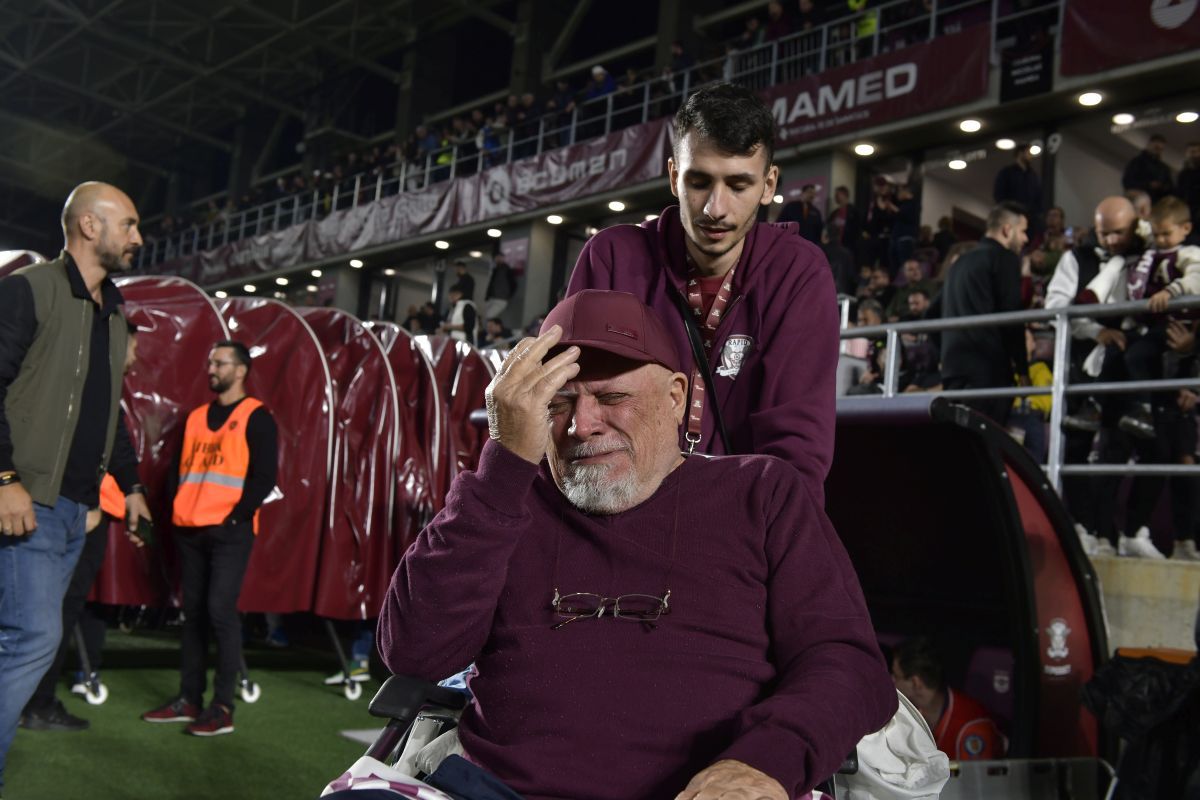 Ioan „Mache” Mihai, primul șef de galerie al Rapid