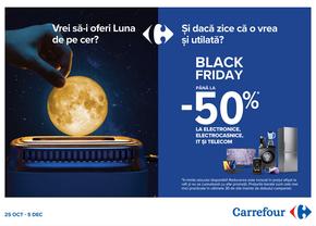 Ce poți cumpăra cu buget redus de Black Friday la Carrefour: electronice și electrocasnice la prețuri mai mici și cu 50%