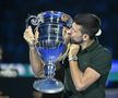 Novak Djokovic a primit trofeul pentru locul 1 ATP