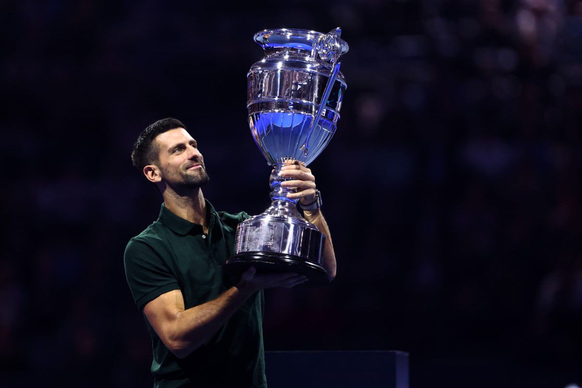 Novak Djokovic a primit trofeul pentru locul 1 ATP