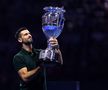 Novak Djokovic a primit trofeul pentru locul 1 ATP