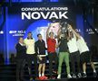 Novak Djokovic a primit trofeul pentru locul 1 ATP