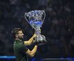 Novak Djokovic a primit trofeul pentru locul 1 ATP