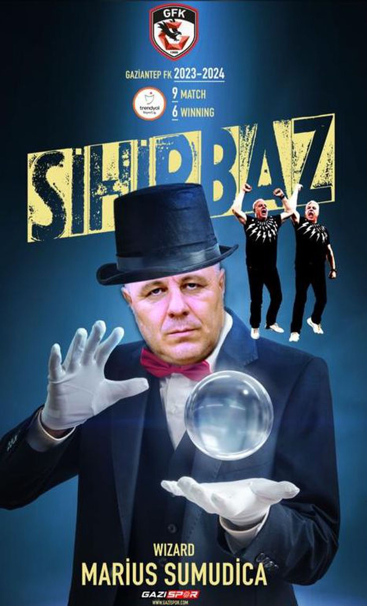 Cu ce imagine se laudă Marius Șumudică pe WhatsApp: „Magician!”