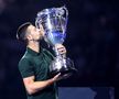 Novak Djokovic a primit trofeul pentru locul 1 ATP