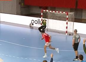 Cel mai amuzant gol al sezonului în EHF European League » Toată sala a izbucnit în râs