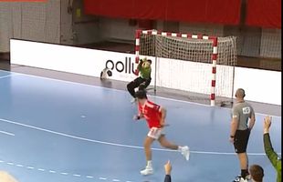 Cel mai amuzant gol al sezonului în EHF European League » Toată sala a izbucnit în râs