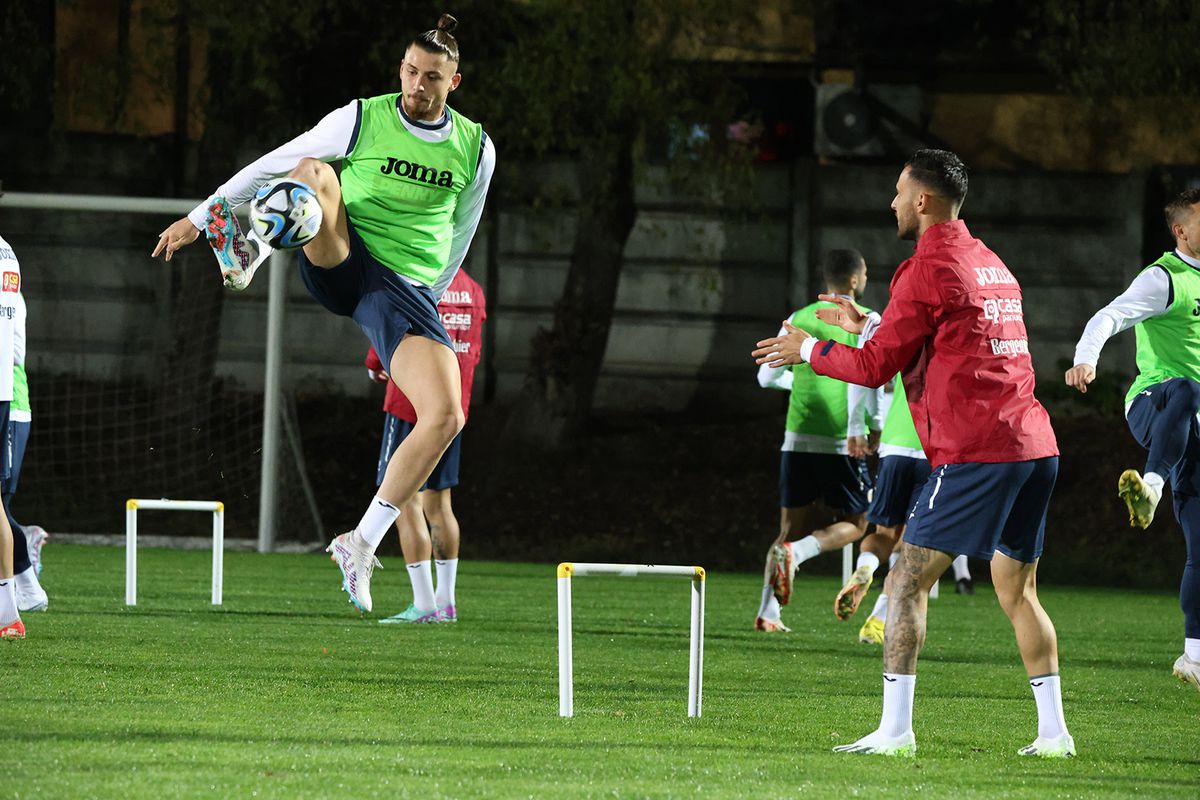 Antrenament România, 14 noiembrie 2023 / FOTO: FRF.ro