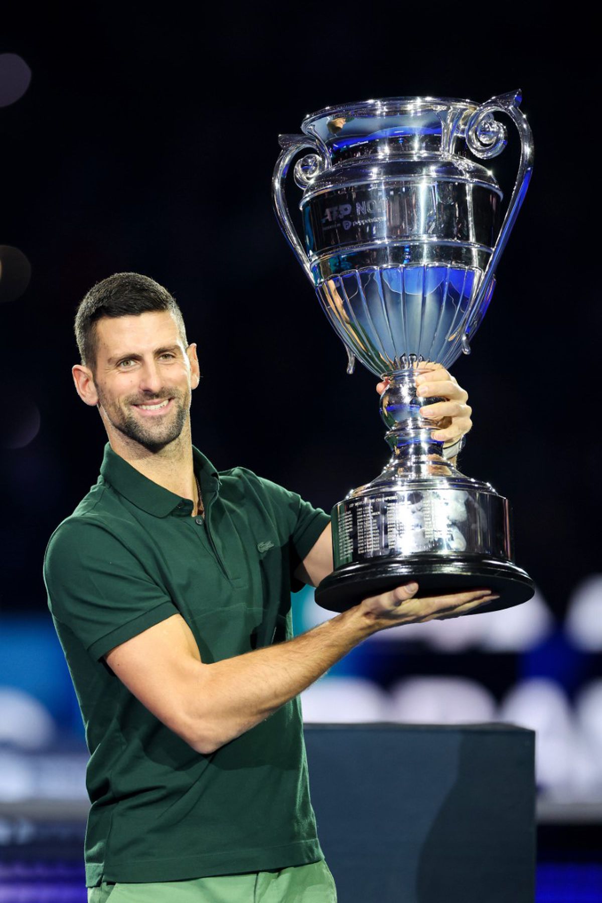 Novak Djokovic a primit trofeul pentru locul 1 ATP