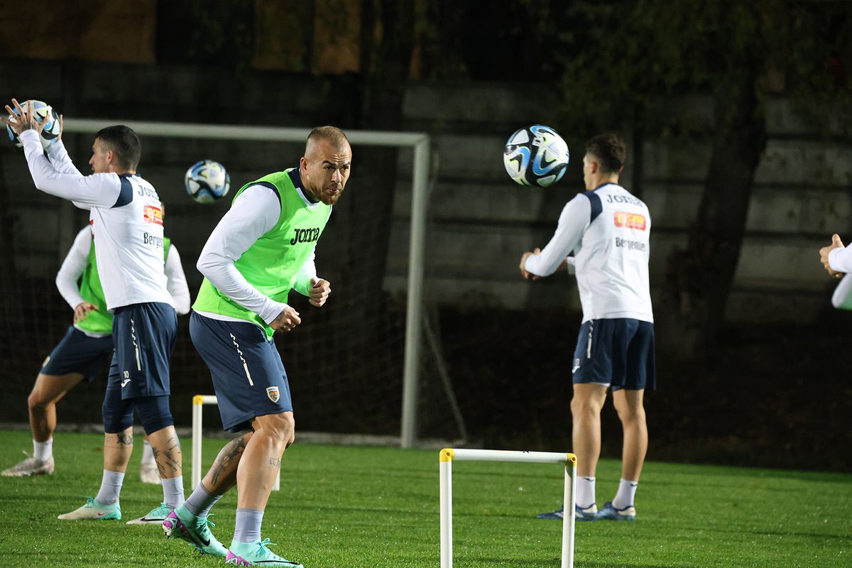 Antrenament România, 14 noiembrie 2023 / FOTO: FRF.ro