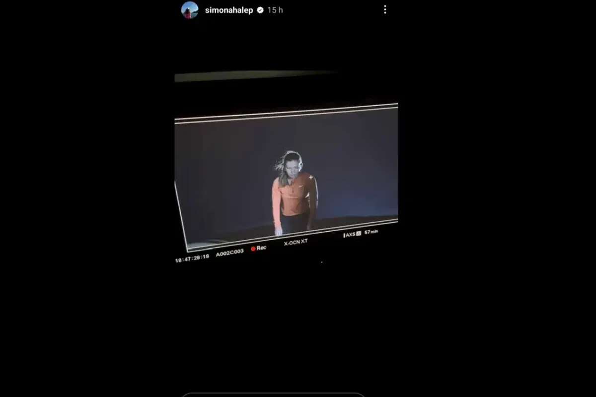 Simona Halep filmează în deșert » Imaginile postate pe Instagram