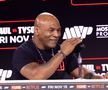 Mike Tyson, conferință înainte de meciul cu Jake Paul