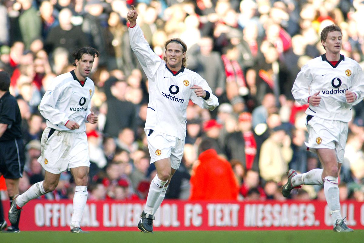 Diego Forlan la primul meci de tenis profesionist