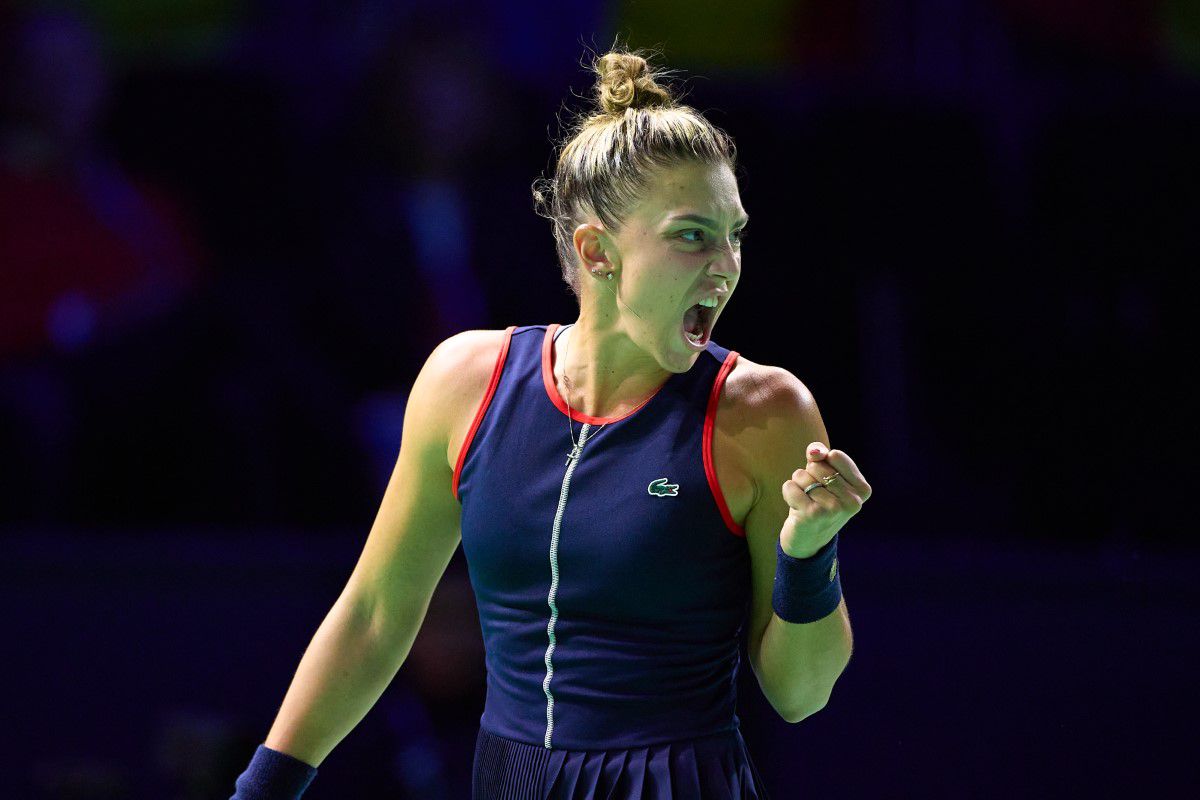 Ana Bogdan și Jaqueline Cristian la BJK Cup Finals