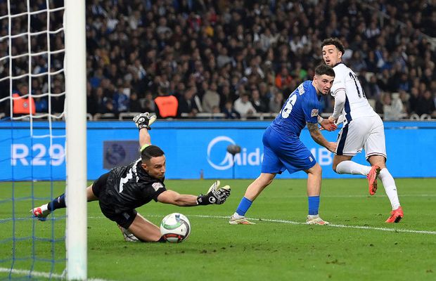 Curtis FANTASTIC! A înscris golul serii în Liga Națiunilor, cu călcâiul, chiar la debutul în naționala Angliei