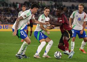 Belgia - Italia, în Liga Națiunilor, cu Radu Petrescu la centru » Deschidere de scor în minutul 11