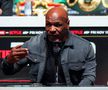 Mike Tyson, conferință înainte de meciul cu Jake Paul/ foto Imago Images