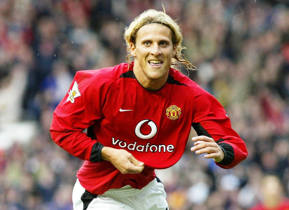 Diego Forlan la primul meci de tenis profesionist