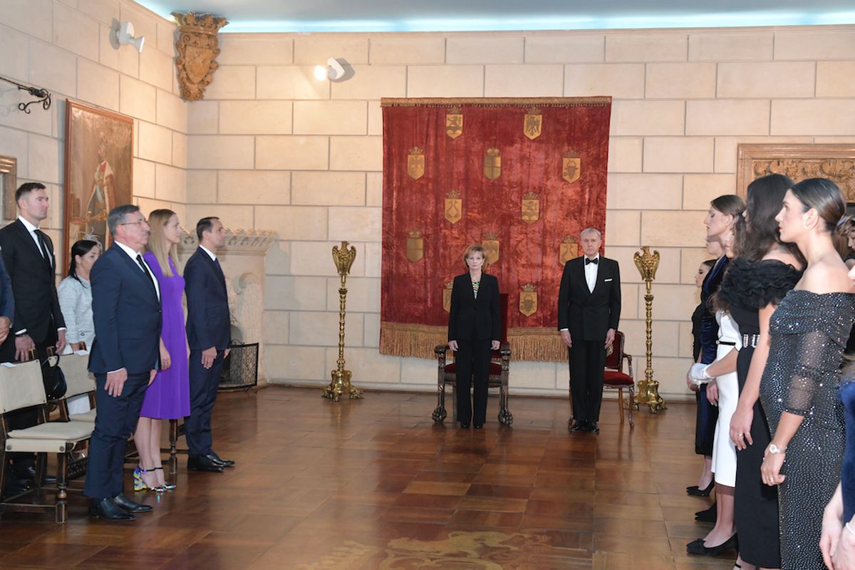 Seară de gală pentru olimpici / Foto: Daniel Angelescu (Casa Majestății Sale)