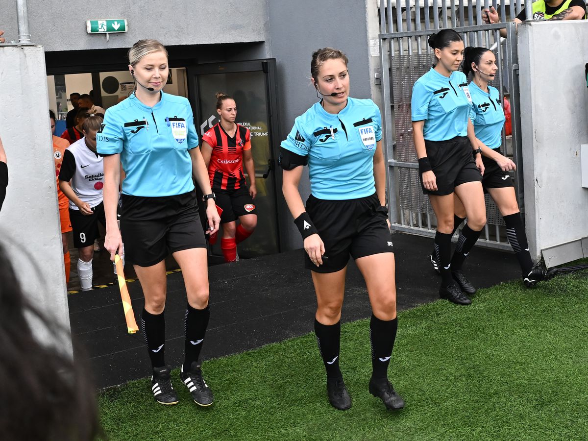 Din Champions League direct „La feminin” » Alina Peșu, arbitrul „Elite” al României ascultă „Unstoppable” înaintea fiecărui meci: „Nu poți face nimic doar cu talentul”