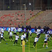 Imagini de la antrenamentul oficial al României la Zenica FOTO: Ionuț Iordache (GSP)