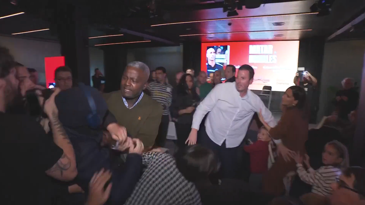 Luis Rubiales, atacat cu ouă