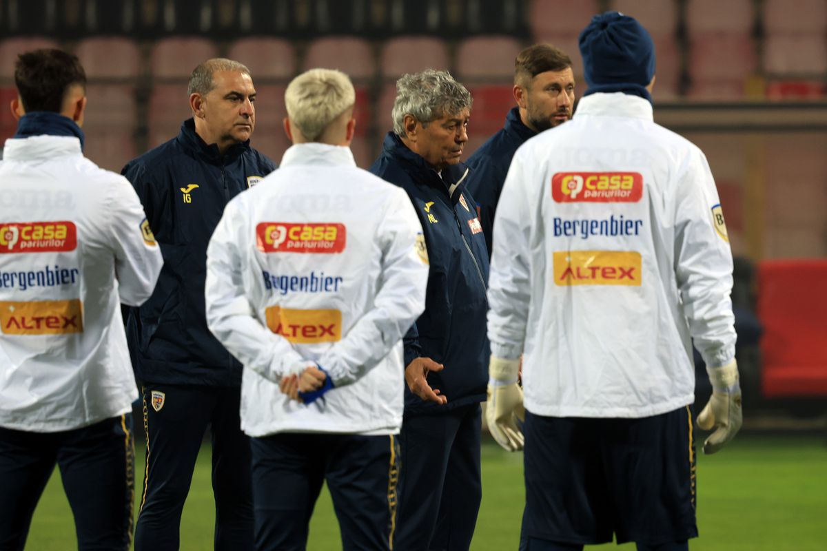3 detalii de la antrenamentul României » Gestul lui Mircea Lucescu înainte de startul ședinței + cel mai curajos „tricolor”