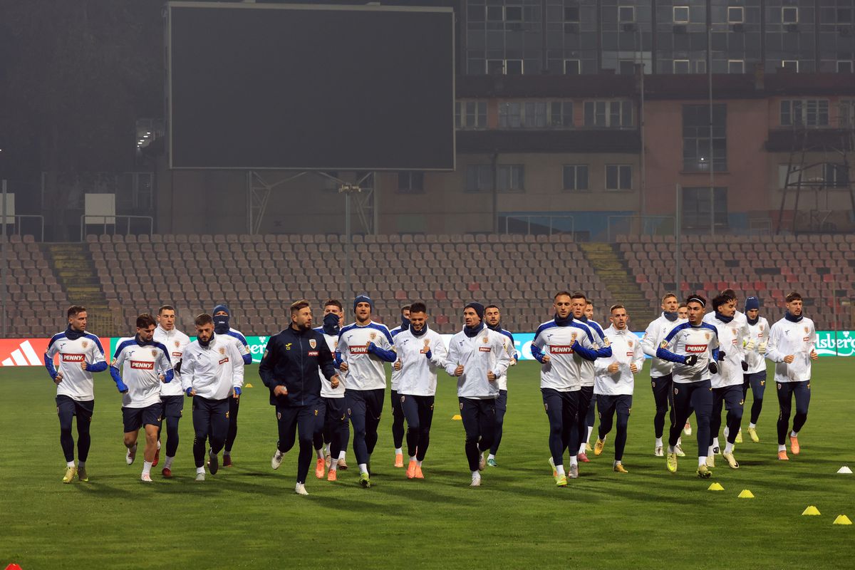 3 detalii de la antrenamentul României » Gestul lui Mircea Lucescu înainte de startul ședinței + cel mai curajos „tricolor”