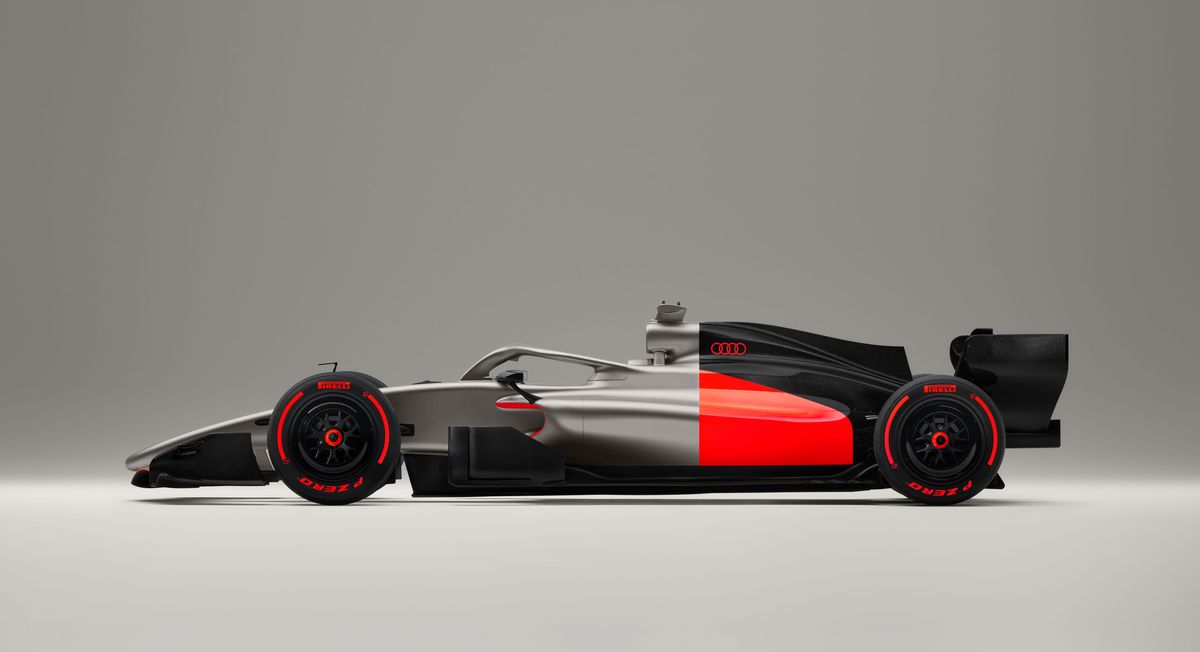 Audi a scos pe circuit noul monopost cu care debutează în Formula 1 » Primele imagini oficiale