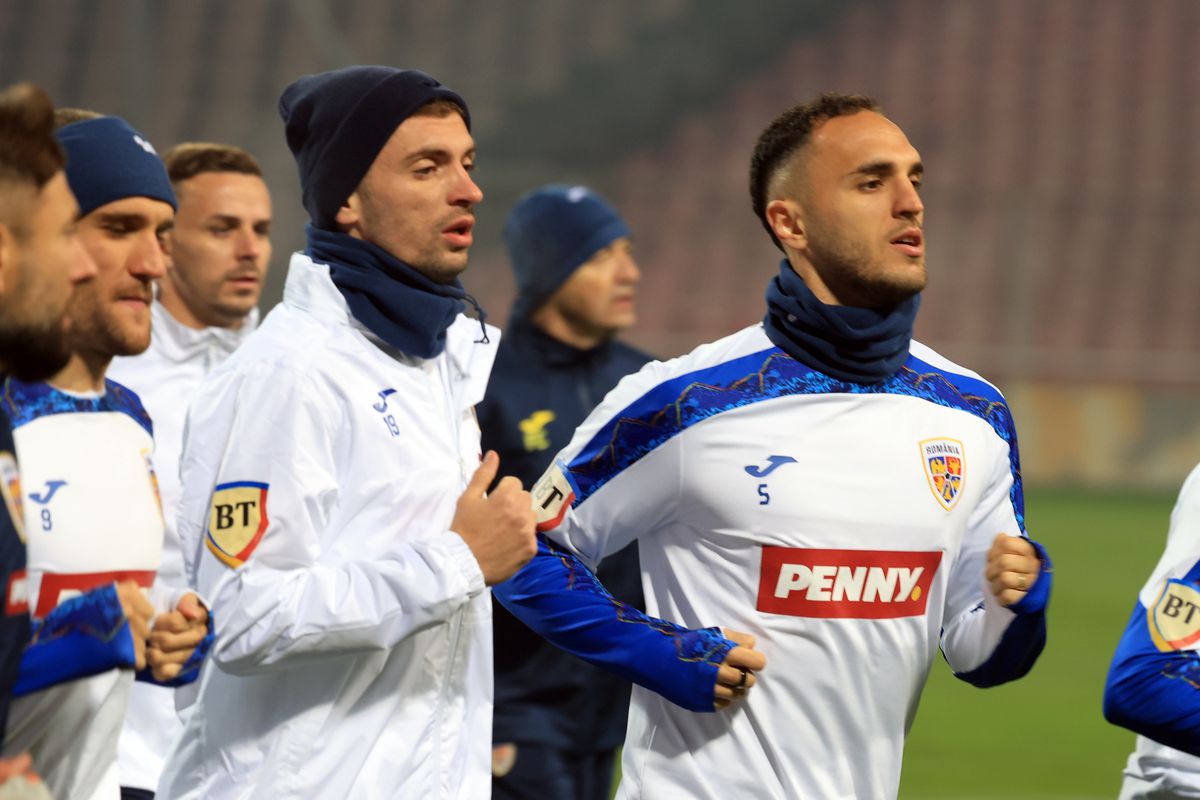 3 detalii de la antrenamentul României » Gestul lui Mircea Lucescu înainte de startul ședinței + cel mai curajos „tricolor”