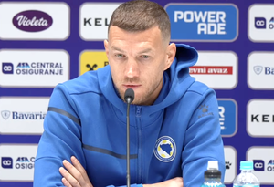 Edin Dzeko, contondent înainte de Bosnia - România: „Ați spus că ați fost mai buni, dar rezultatul e tot ce contează”