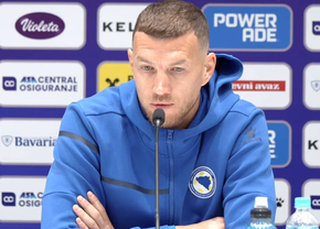 Edin Dzeko, contondent înainte de Bosnia - România: „Ați spus că ați fost mai buni, dar rezultatul e tot ce contează”