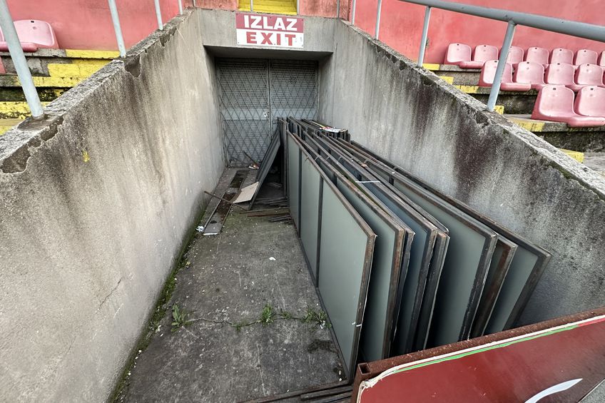 Imagini cu stadionul din Zenica FOTO: Ionuţ Iordache (GSP)