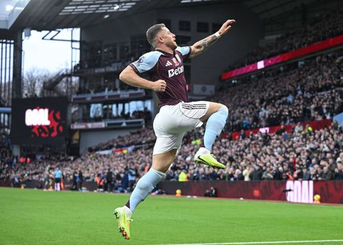 Ross Barkley sărbătorește primul gol marcat în acest sezon pentru Aston Villa / Foto: Imago