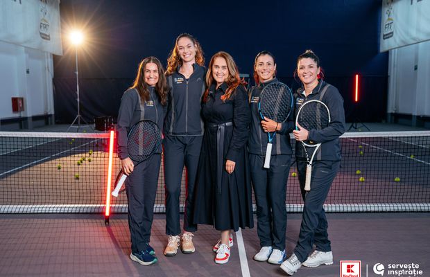 Kaufland România susține Echipa României de Tenis la Billie Jean King Cup