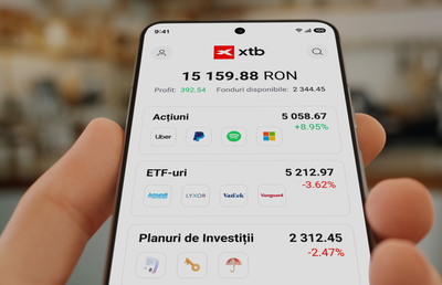 De ce XTB devine o soluție completă pentru investitorul modern: Tehnologie proprie, 0% comision* și suport local