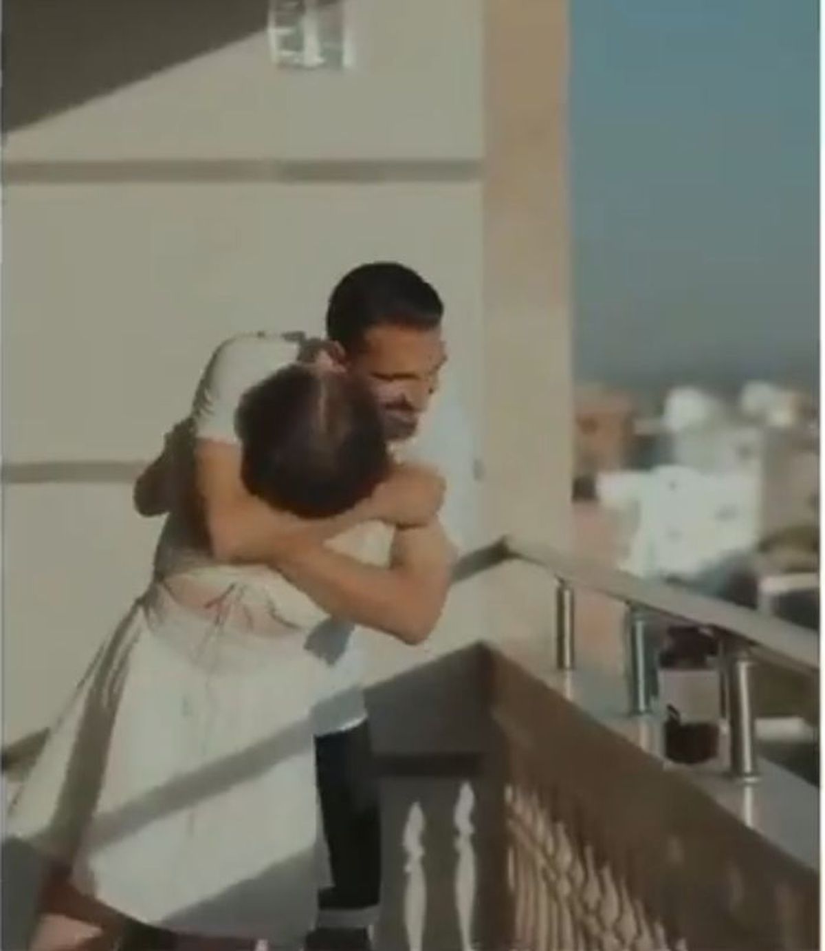 Saeed Karimi și soția lui