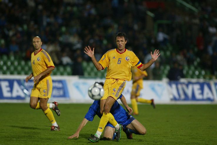Imagini de la Bosnia - România, din septembrie 2002 / Sursă foto: Arhivă Gazeta Sporturilor