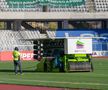 Noul gazon de pe Cluj Arena / sursă foto: CJ Cluj