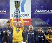 Dzeko și Ionuț Radu, sărbătorind alături de coechipieri un trofeu alături de Inter / FOTO: Imago