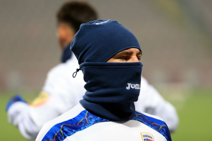 Deian Sorescu, la antrenamentul oficial al României la Zenica FOTO: Ionuț Iordache (GSP)