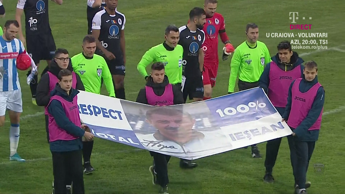 POLI IAȘI - GAZ METAN // FOTO Ionuț Popa n-a fost uitat de fosta echipă » Mesajul dinaintea meciului: „Respect total. 100% ieșean”