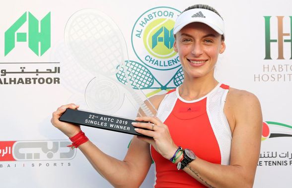 Trofeu la Dubai » Ana Bogdan a câștigat cel mai important titlu al carierei!