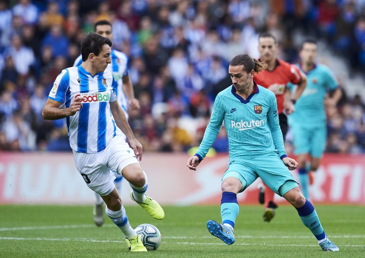 REAL SOCIEDAD - BARCELONA 2-2 // VIDEO+FOTO Pas greșit făcut de catalani, care pot pierde șefia clasamentului la sfârșitul acestei runde!