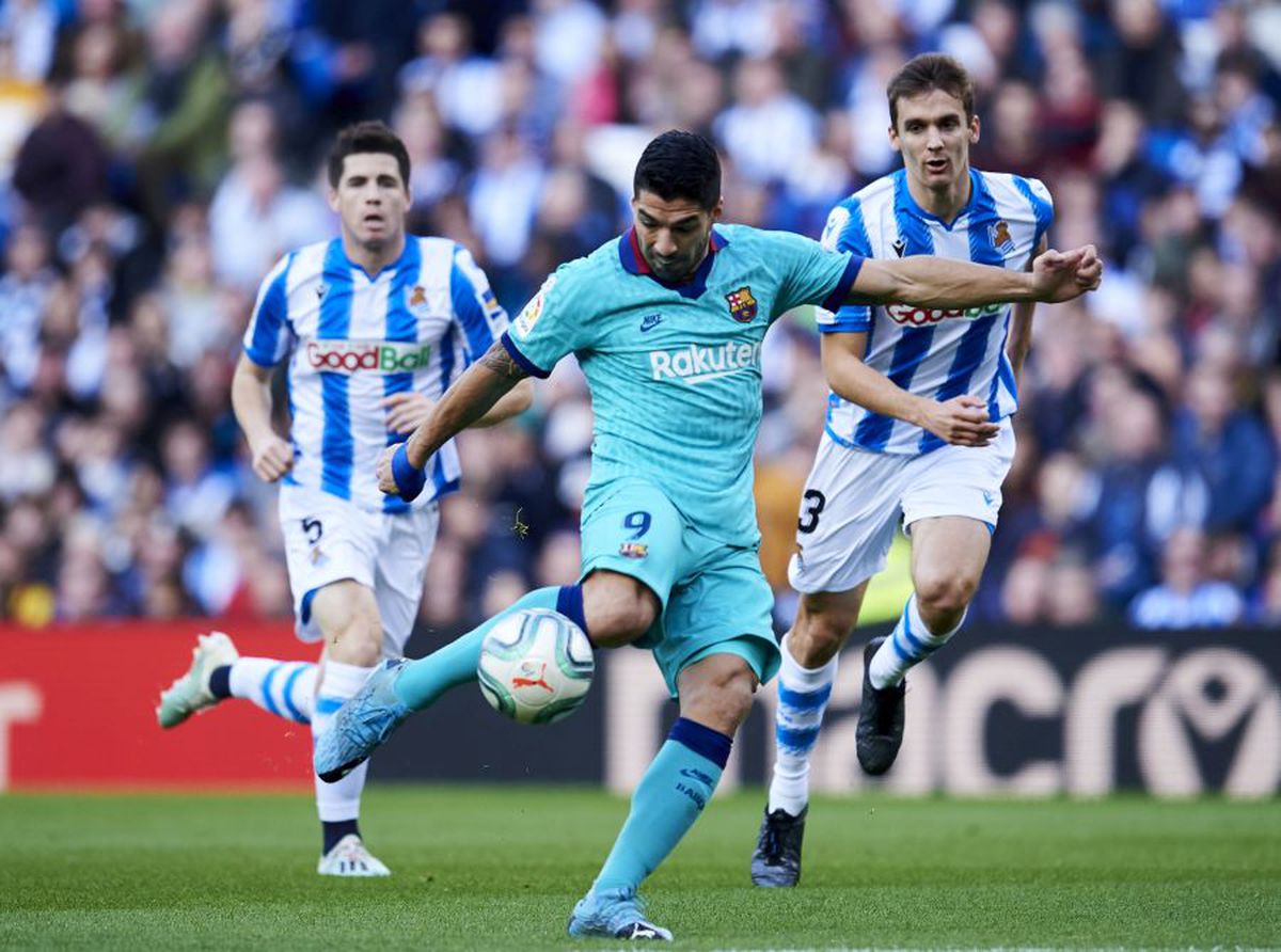 REAL SOCIEDAD - BARCELONA 2-2 // VIDEO+FOTO Pas greșit făcut de catalani, care pot pierde șefia clasamentului la sfârșitul acestei runde!