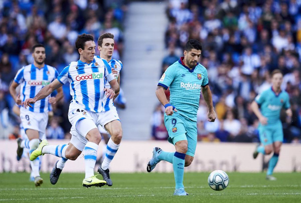 REAL SOCIEDAD - BARCELONA 2-2 // VIDEO+FOTO Pas greșit făcut de catalani, care pot pierde șefia clasamentului la sfârșitul acestei runde!