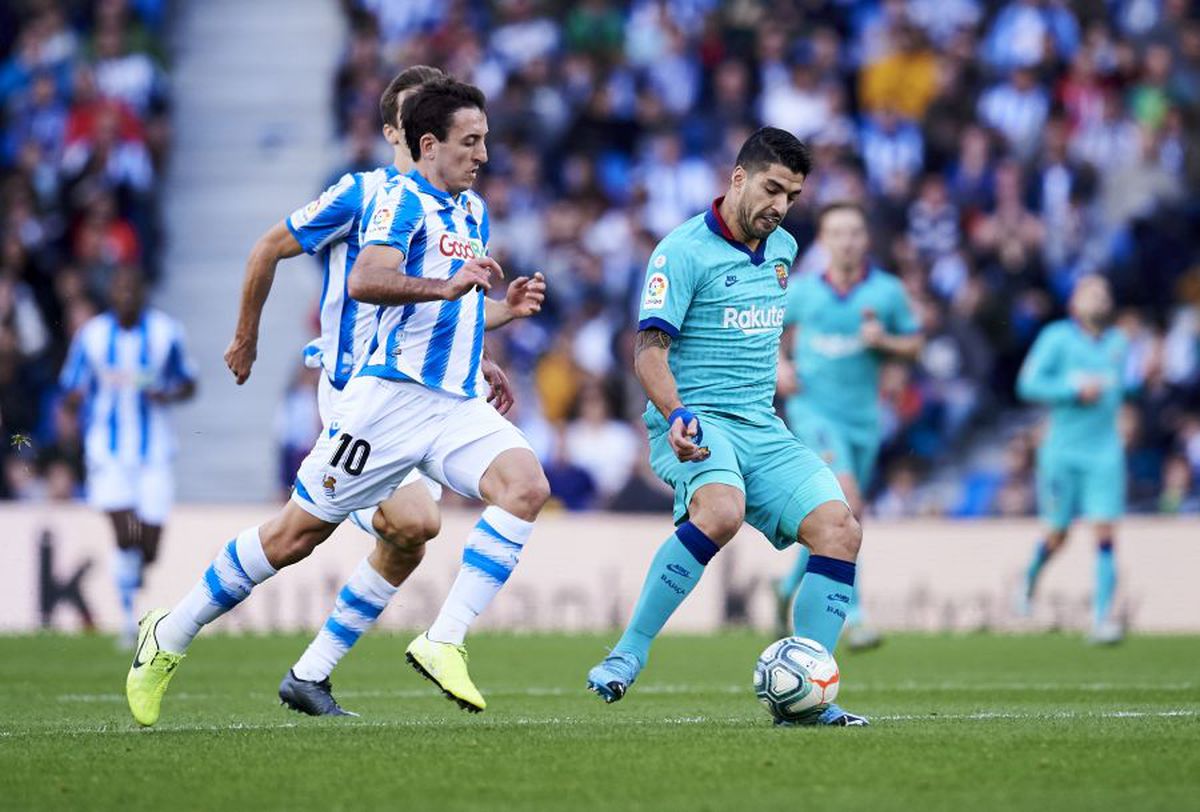 REAL SOCIEDAD - BARCELONA 2-2 // VIDEO+FOTO Pas greșit făcut de catalani, care pot pierde șefia clasamentului la sfârșitul acestei runde!